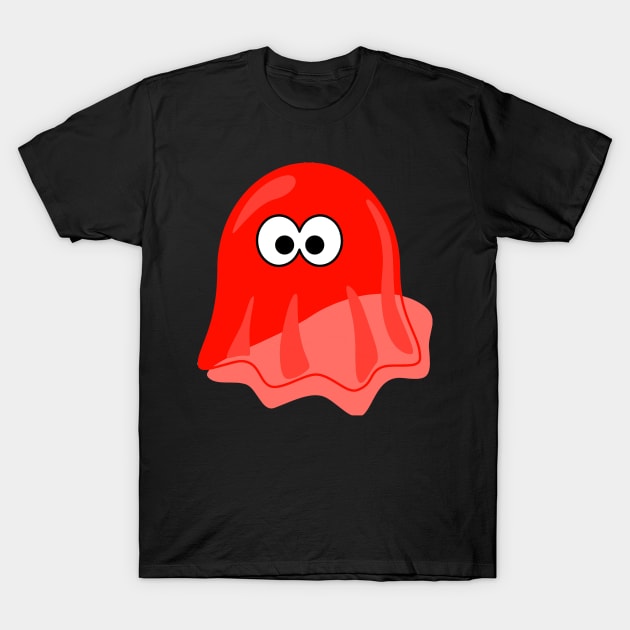 Adorable little red ghost T-Shirt by Right-Fit27